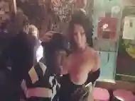 Real Hotwife Milf Public Bar Flashing Strangers, Sucking, and Fucking