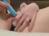 Redhead Orgasms and Squirts with Vibrators