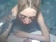 Rex Ryder XXX  Cheating Girlfriend Sucking Monster Cock In Hot Tub At Resort  Featuring Ailee Anne