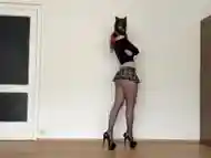 SEXY SCHOOLGIRL OUTFIT - CATWOMAN FANTASY