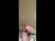 SEXY TEEN STRIP TEASE AND MASTURBATION