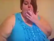 SSBBW Ms Kitty Delgato Smokes and ignores you