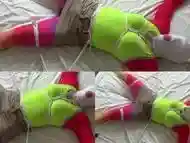 Selfbound in colourfull clothes