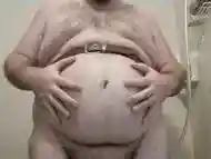 Shower belly inflation