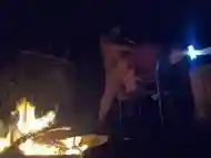 Single milf gets railed by the camp fire... loud orgasms! Enjoy!!