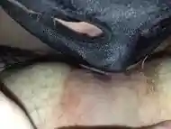 Slave eating and tongue fucking my pussy