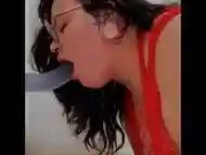 Sloppy Dildo Deepthroat