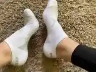 Sock Fetish Carpet ASMR in Athletic Socks