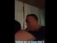 Sucking on Straight friend in the club after closing time