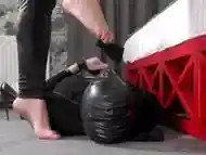 TRAILER Mistress Hard Trampling Slave''s Face