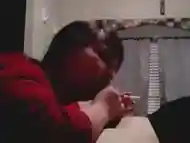 Teaser BBW Smoking and sucking my boyfriends cock