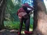 Teaser.. milf letâs me tie her up in the woods, eat her out and fuck her..