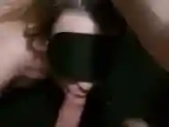 Wife take hard deepthroat until cum