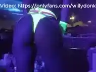 Willy Donka gives road head and fucks after rave