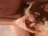 boy using a Honemade Masturbator Vibrating toy but unsuccesfully :(