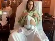 diosaera in hospital shows her swollen pussy before delivery