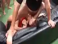 flexi gangbang bukkake teen