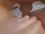 he fucks her juicy pussy  creampie