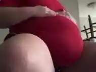 over stuffed teens belly about to pop..