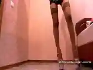 sexyÂ  legs in high heels and nylons