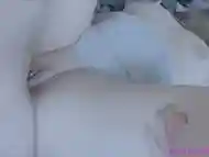 young couple fuck and cum together with slowmo cumshot