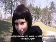 Bitch STOP - Pregnant hitchhiker fucked