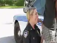 Black Dicks Matter police threesome