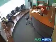 FakeHospital Sexy nurse heals patient with hard office sex