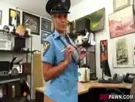 Latina officer nailed by perv pawn man