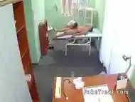 Nurse fucks patient in a hospital