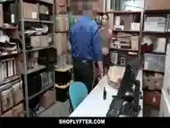 ShopLyfter  Hot Black Teen Fucked By Security Gua