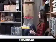 ShopLyfter  Security Caught And Fucked Hot Thief