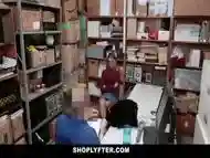 ShopLyfter  Teen Thief Taken and Fucked by Securi