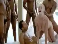 Unreal Interracial Gangbang Compilation