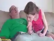 big boob skinny girl destroyed by stepdad