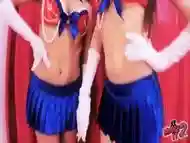 Round Ass Busty Teens Upskirts n Heels In Sailor Uniform!