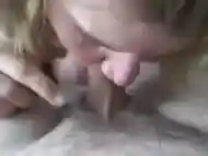 She Blows Cock And Spit Cum Out