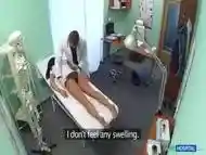 Enny in Hot black haired mom cheats on hubby with doctor - FakeHospital