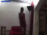 Sexy asian lapdancer gets fucked and splashed