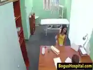 European patient creampied by doctor