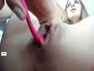 Extreme Close Up Of Teens Big Wet Pussy