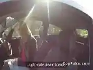 Filthy fake cop bangs hot British blonde