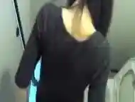 chinese model peeing