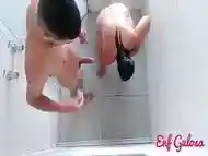 (Parte 3 ) Sexo gostoso durante o banho com o entregador do Ifood