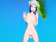 Akari Pokemoan Big Boobs and Sexy Pussy 3D Animation