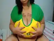 Aquecendo e gozando pra copa - Mary Jhuana