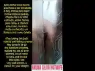 Brasileira Bruna Silva Hotwife no cl&aacute_ssico no motel com o comedor e corno filmando with subtitles