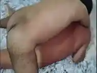 Brazilian boy has sex with gay video companion Long Uncut Cock