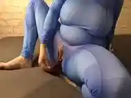 Busty MILF in cosplay masturbate own pussy with big dildo and get big breeding creampie in pussy after! - Compilation