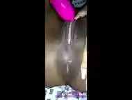 Caught Fiance Using Her Vibrator Pee Squirt